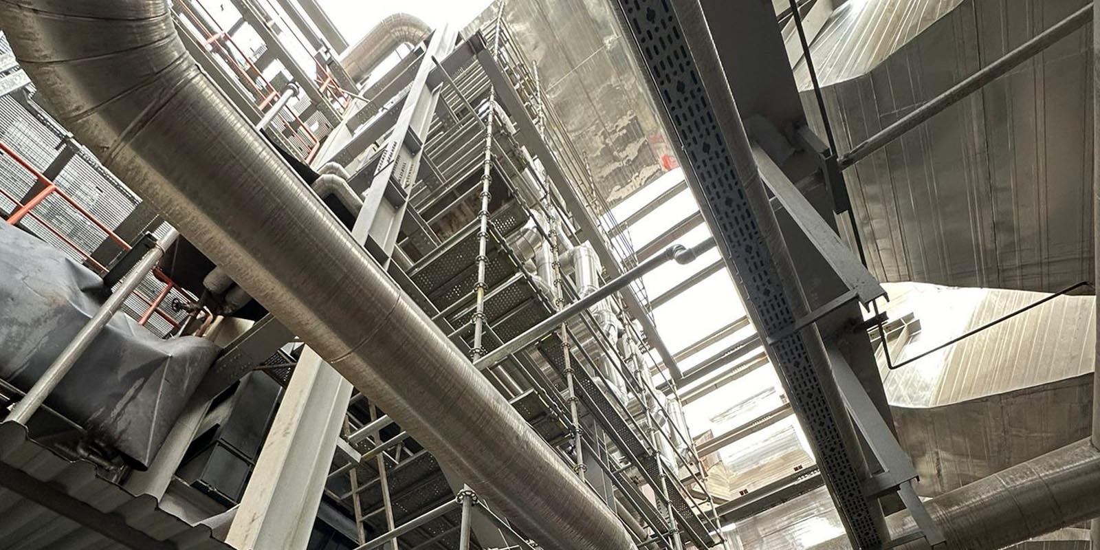 Gemlik Tesisi Genel Saha Metal Tank Boru Çelik Mekanik Temizlik ve İskele Kurulumu ve Epoksi Kaplama Yapım İşleri